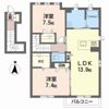 ショーンはなみずき B棟の間取り画像