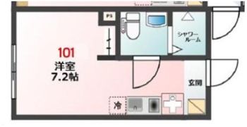 G BASE町屋WESTの間取り画像