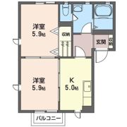 クレシェンテFの間取り画像