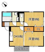 ハート学研台A棟の間取り画像