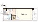 コーポ中広の間取り画像