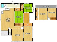 小文字2丁目戸建の間取り画像