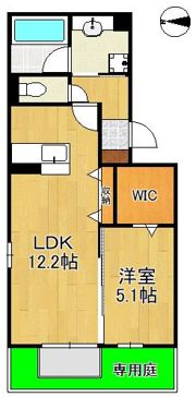 HABITAT YOSHINOの間取り画像