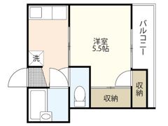 プレゼンス庚午北の間取り画像