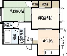 畠山マンションの間取り画像