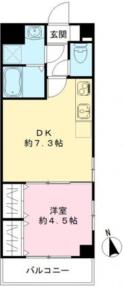 レピュア西葛西レジデンスの間取り画像