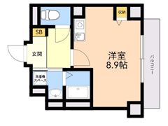 Lux HAKATAの間取り画像