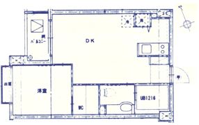 ベルジューレ高輪の間取り画像