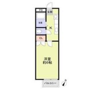 サイプレス豊中の間取り画像