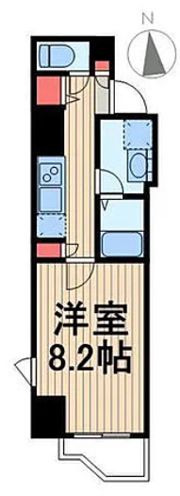 GENOVIA西大島green veilの間取り画像