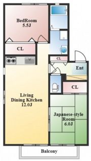 サンライフBの間取り画像