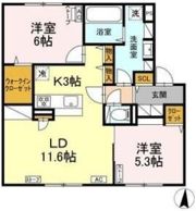 ORKA Village Dの間取り画像