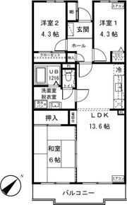 アガット日吉の間取り画像
