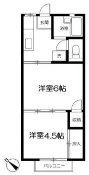 ラキアン シナールの間取り画像