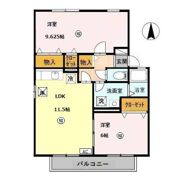 ロイヤルファミールⅡ Cの間取り画像