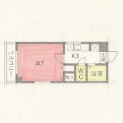 ハイエストキャッスルマンションの間取り画像