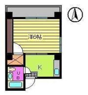 コーポ西村の間取り画像