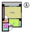 コーポ西村の間取り画像