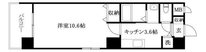 フォルテ高砂の間取り画像