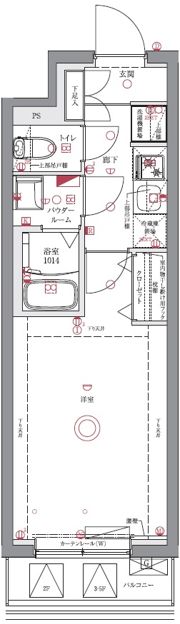 ユリカロゼ成増の間取り画像