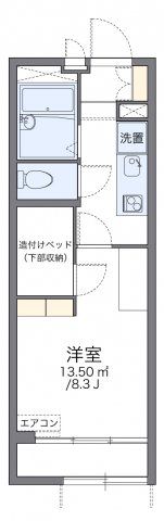 レオパレスウイスタリアの間取り画像