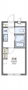 レオパレスアサマの間取り画像