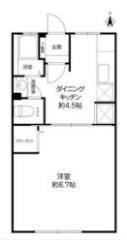 岡本梅林住宅5号棟の間取り画像