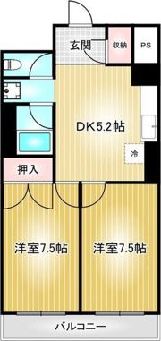 ライオンズマンション千種の間取り画像