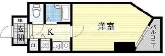 リーガル塚本Ⅶの間取り画像