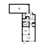 kinomori代々木上原の間取り画像