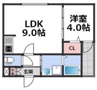 H-maison平野Ⅰの間取り画像