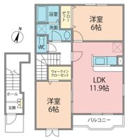 ポルトソラーナⅡの間取り画像