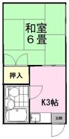 コーポ和の間取り画像