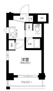 エステムプラザ品川アーバンヒルズの間取り画像