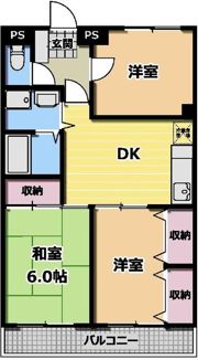 アーク中里の間取り画像