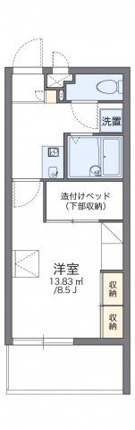 レオパレス金城の間取り画像