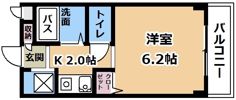 ウィズ秀和Ⅱの間取り画像