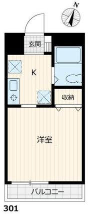 ローゼン朝霞の間取り画像