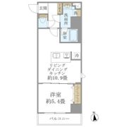PREMIUM CUBE 上野の間取り画像