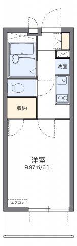 レオパレスヴィラ白金の間取り画像