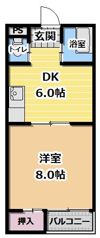 エクセレント新森の間取り画像
