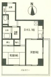 コーラルハイムPierYOKOHAMAの間取り画像