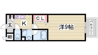 HESTIA神戸の間取り画像