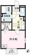 ハイツ南紀の間取り画像