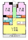 ティファニーSTの間取り画像