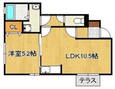 クロスロードIの間取り画像