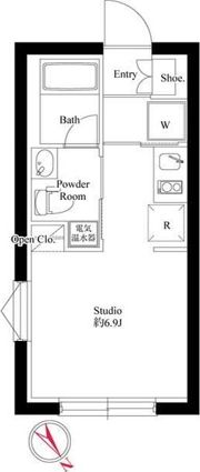 スエルテ白楽の間取り画像