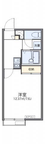 レオパレスエムエイチ コートの間取り画像