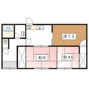 若葉住宅の間取り画像