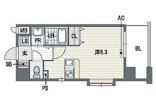 ブランオールA館の間取り画像